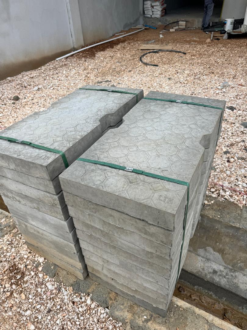 A Stack of LTH Concrete Slab