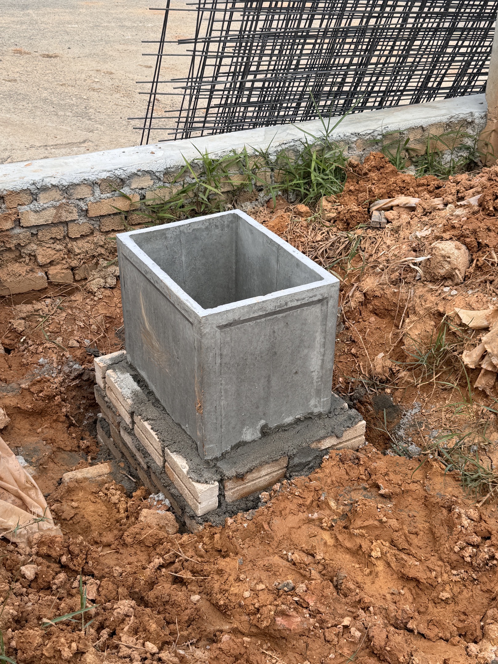 How we installed Manhole Box