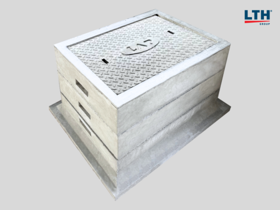 LTH PRECAST CONCRETE 3 VAVE CHAMBER LAP CHAMBER