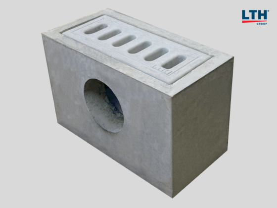 LTH PRECAST CONCRETE CATCH PIT GULLY TRAP