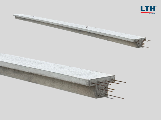 LTH PRECAST CONCRETE CROSSING T BEAM CROSSING SLAB