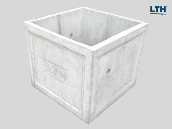 LTH PRECAST CONCRETE FOOTING BOX PILE CAP BOX FORMWORK FOUNDATION