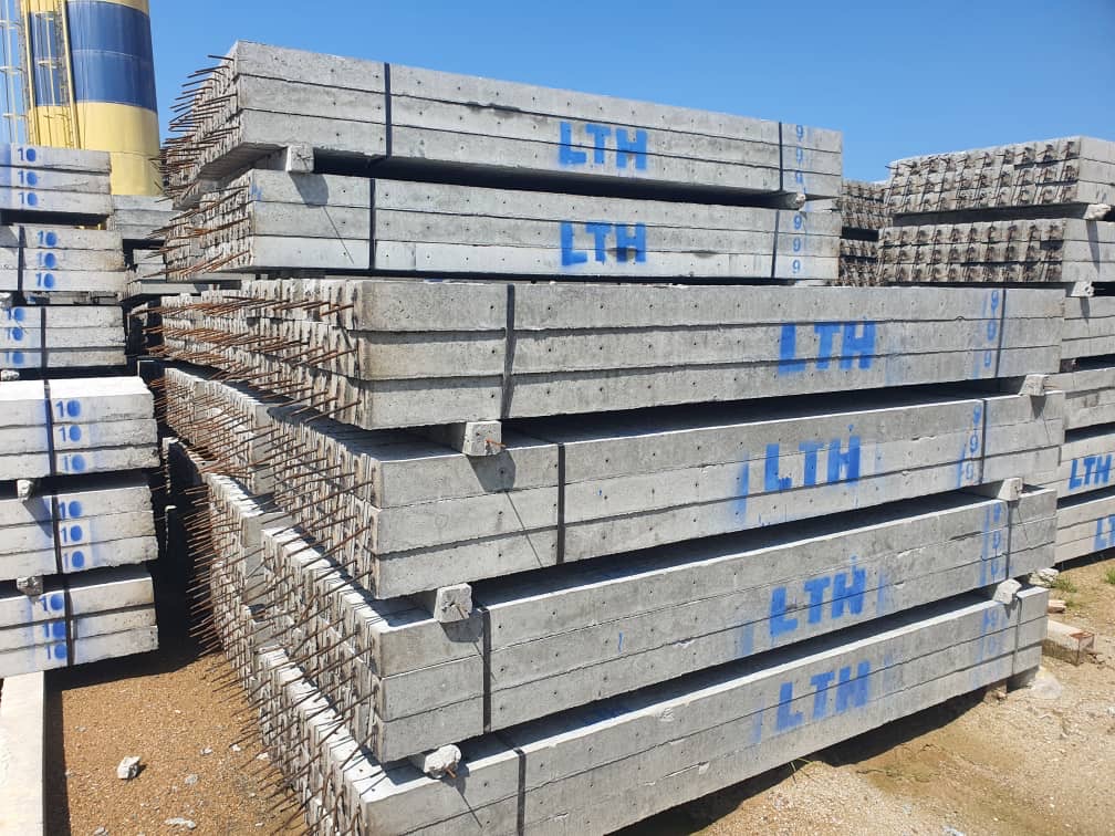 Stockyard of LTH Prestressed Concrete Pole | Tiang Pagar