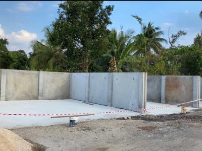 LTH IBS Precast Fencing as Stockpile 3